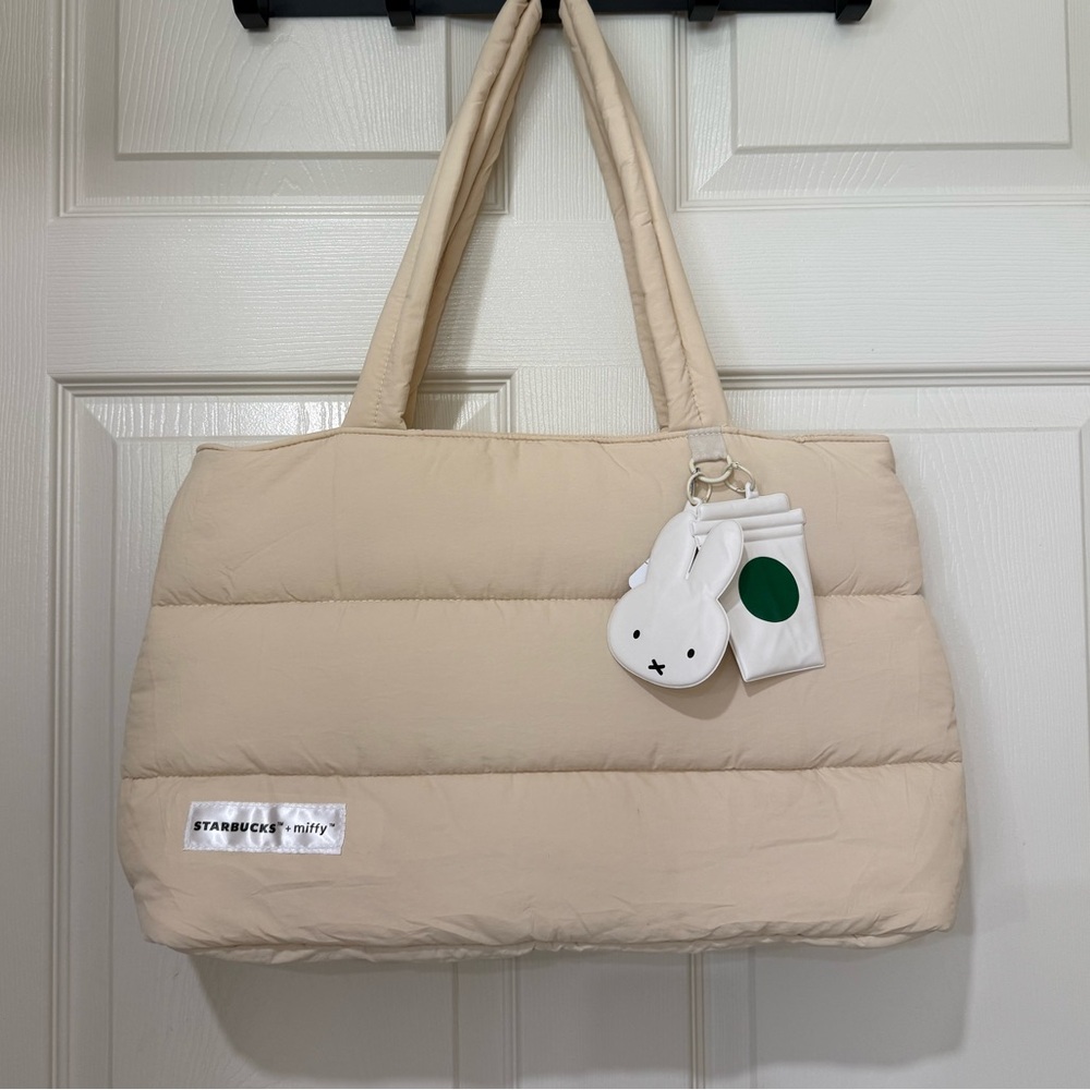 Starbucks X Miffy tote bag